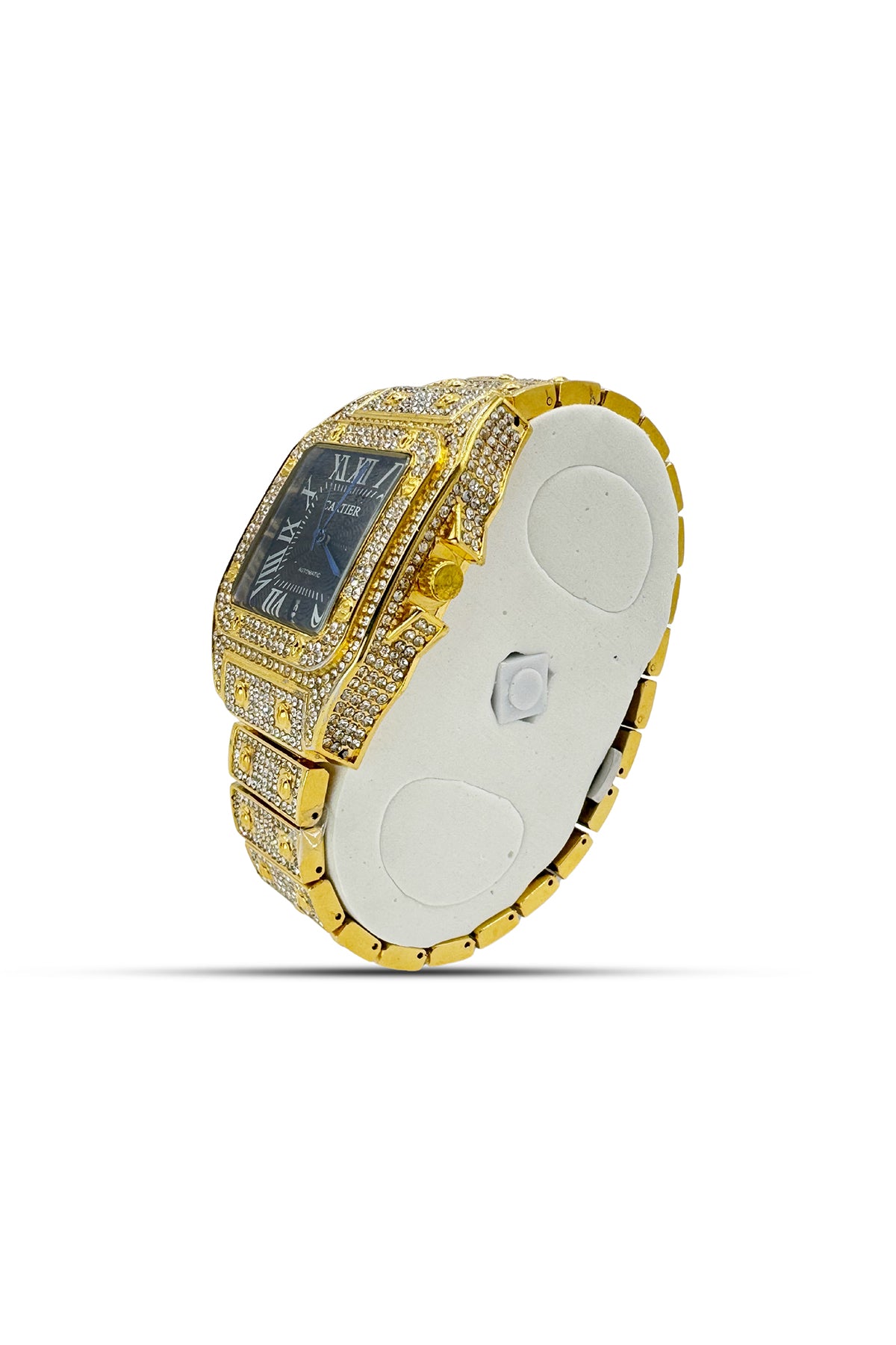 Cartier Gold Stones Luxury Watch Premium Quality