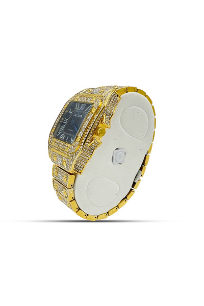 Cartier Gold Stones Luxury Watch Premium Quality