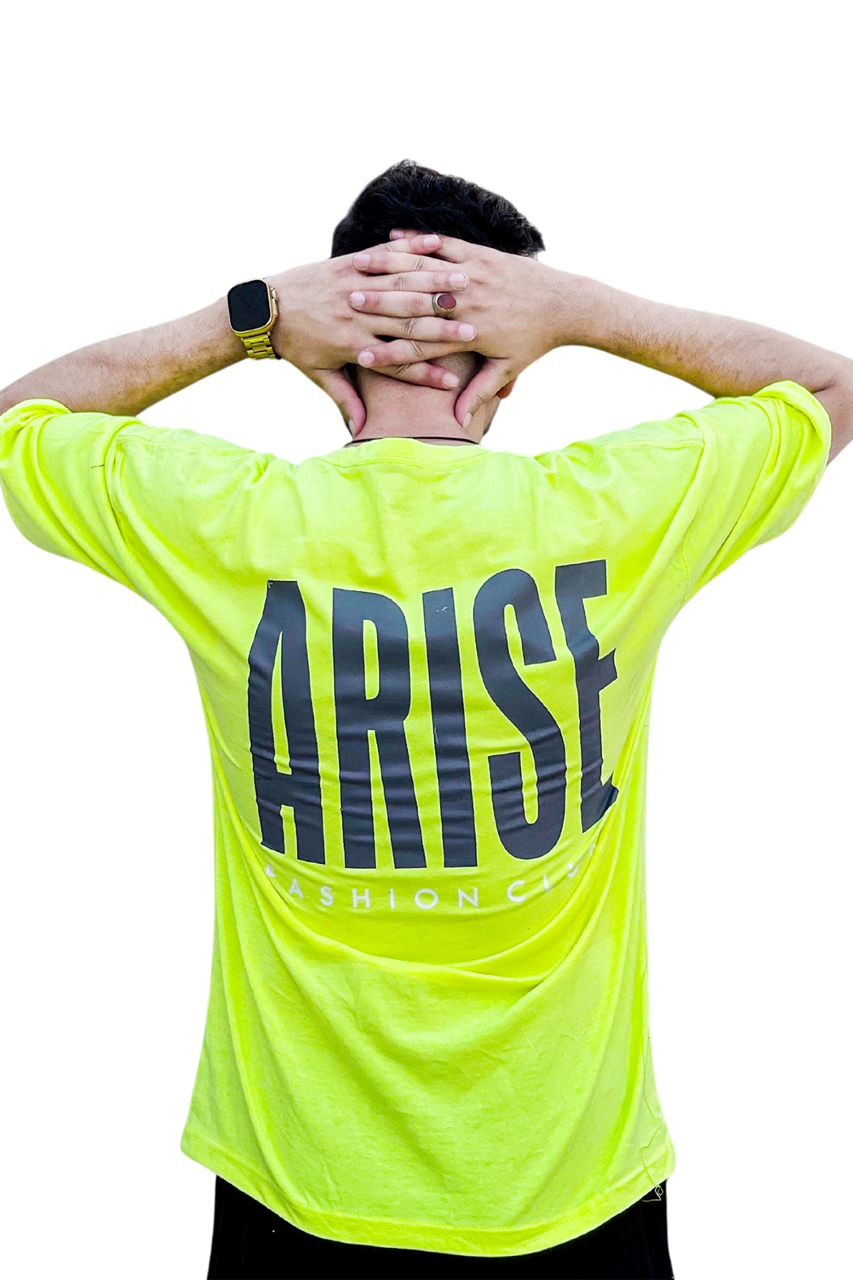 Arise Printed Down Shoulder T Shirt