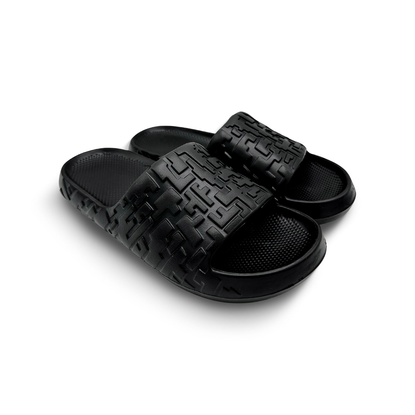 Puzzle Black -slipper