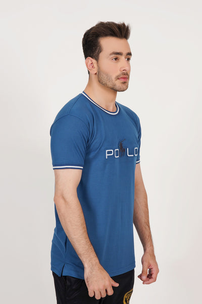 Polo embose T-shirt