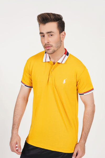 Polo collar shirt