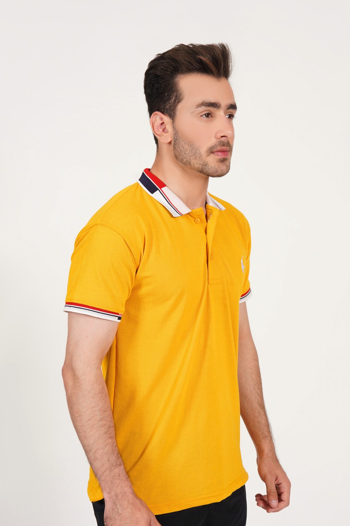 Polo collar shirt