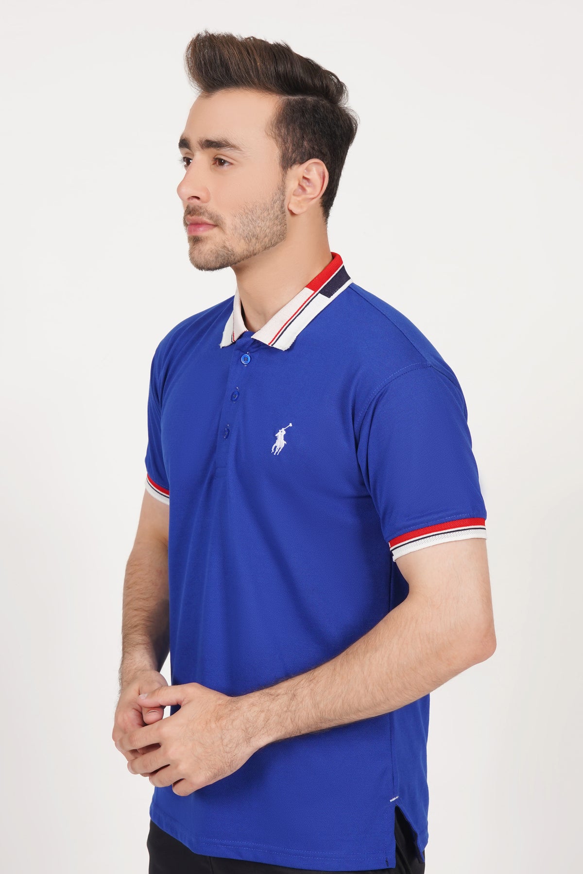 Polo collar shirt