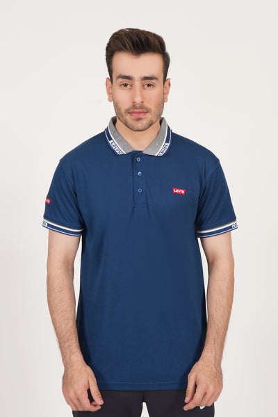 Polo collar shirt