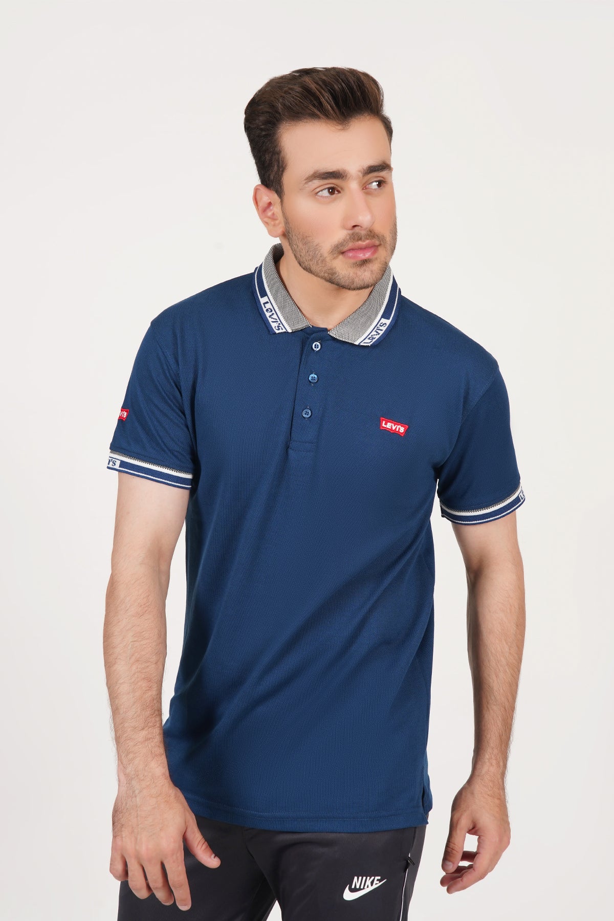 Polo collar shirt