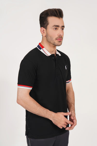 Polo collar shirt