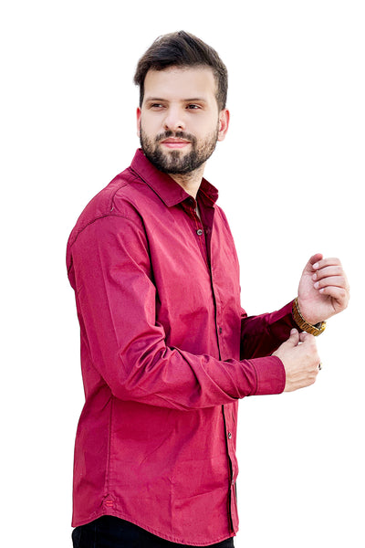 Plain cotton full sleeve shirt